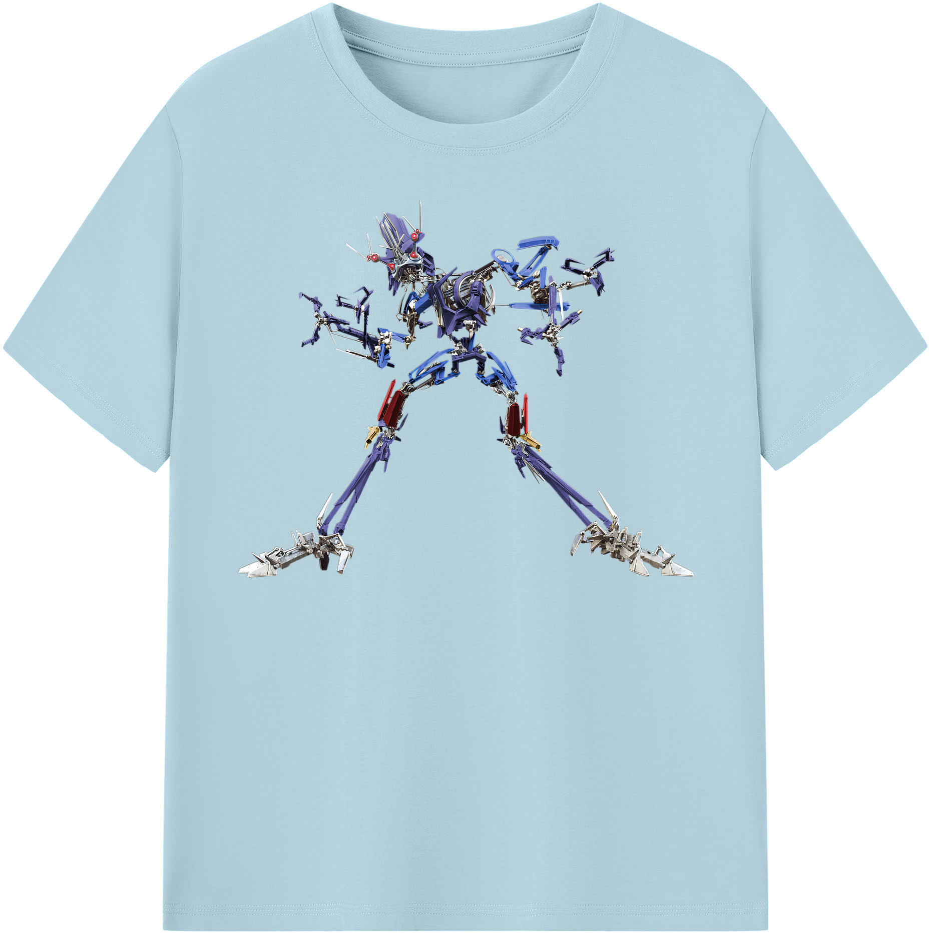 （画像用）  綿100％半袖Tシャツ（フロントプリント）